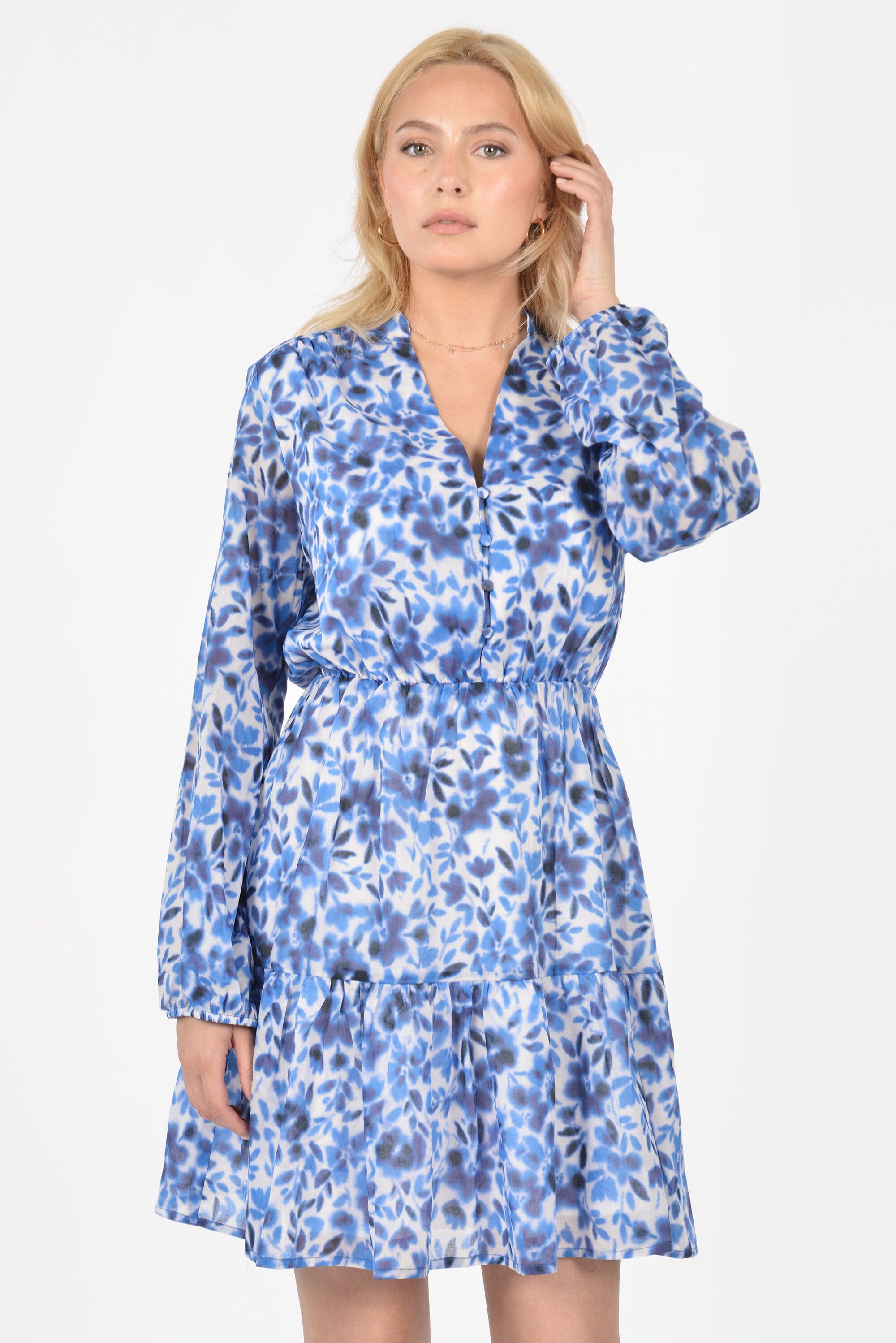 ROBE COURTE JOY FLEURS TIE&DYE ROBE KOOKAI Mode Kookai