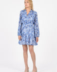 ROBE COURTE JOY FLEURS TIE&DYE ROBE KOOKAI Mode Kookai