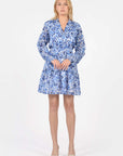 ROBE COURTE JOY FLEURS TIE&DYE ROBE KOOKAI Mode Kookai