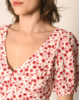 ROBE COURTE- ROUGE - ALIZÉE ROBE NEW KOOKAI Mode Kookai
