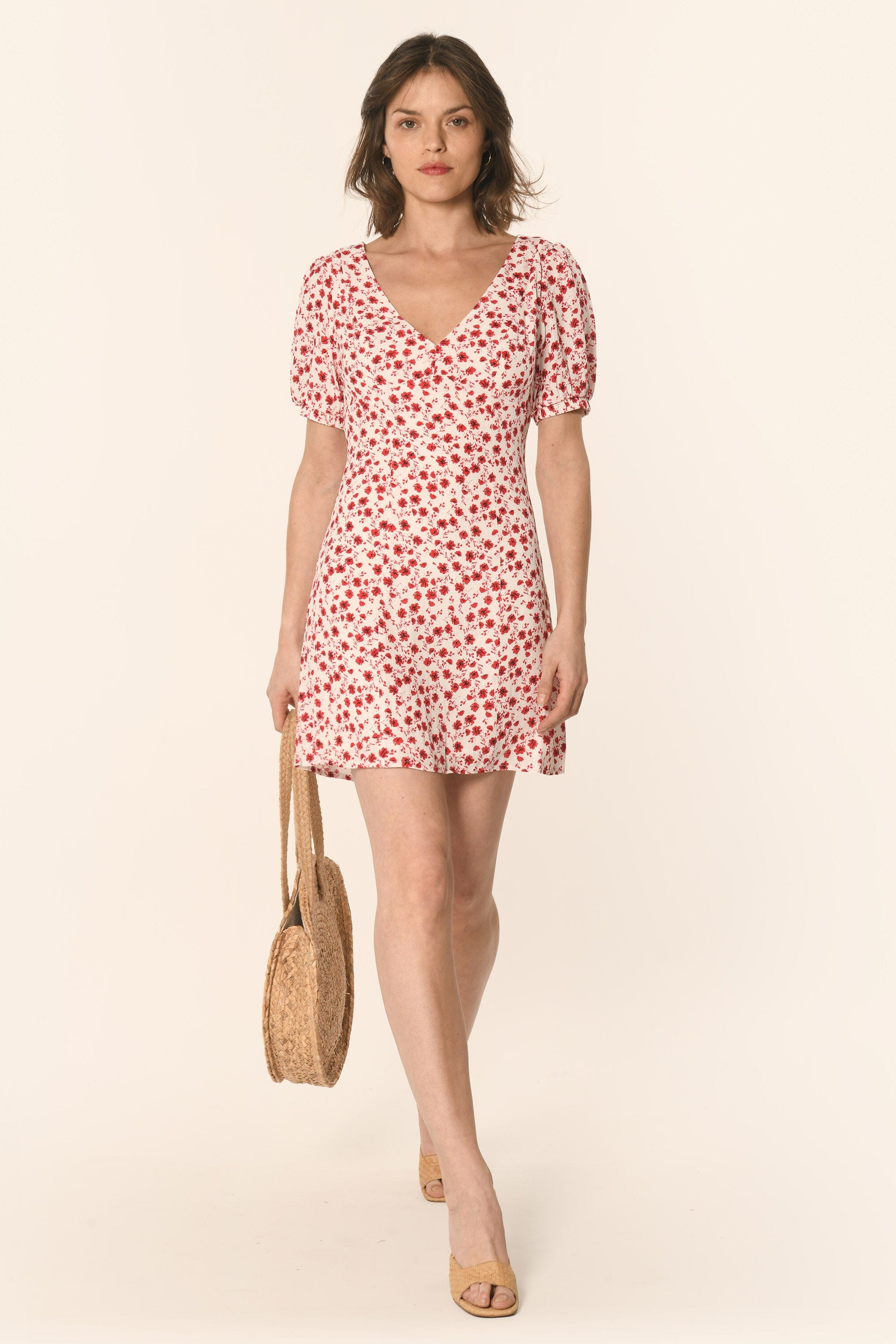 ROBE COURTE- ROUGE - ALIZÉE ROBE NEW KOOKAI Mode Kookai