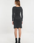 ROBE COURTE - SAYA - GRIS ROBE KOOKAI Mode Kookai
