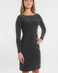 ROBE COURTE - SAYA - GRIS ROBE KOOKAI Mode Kookai