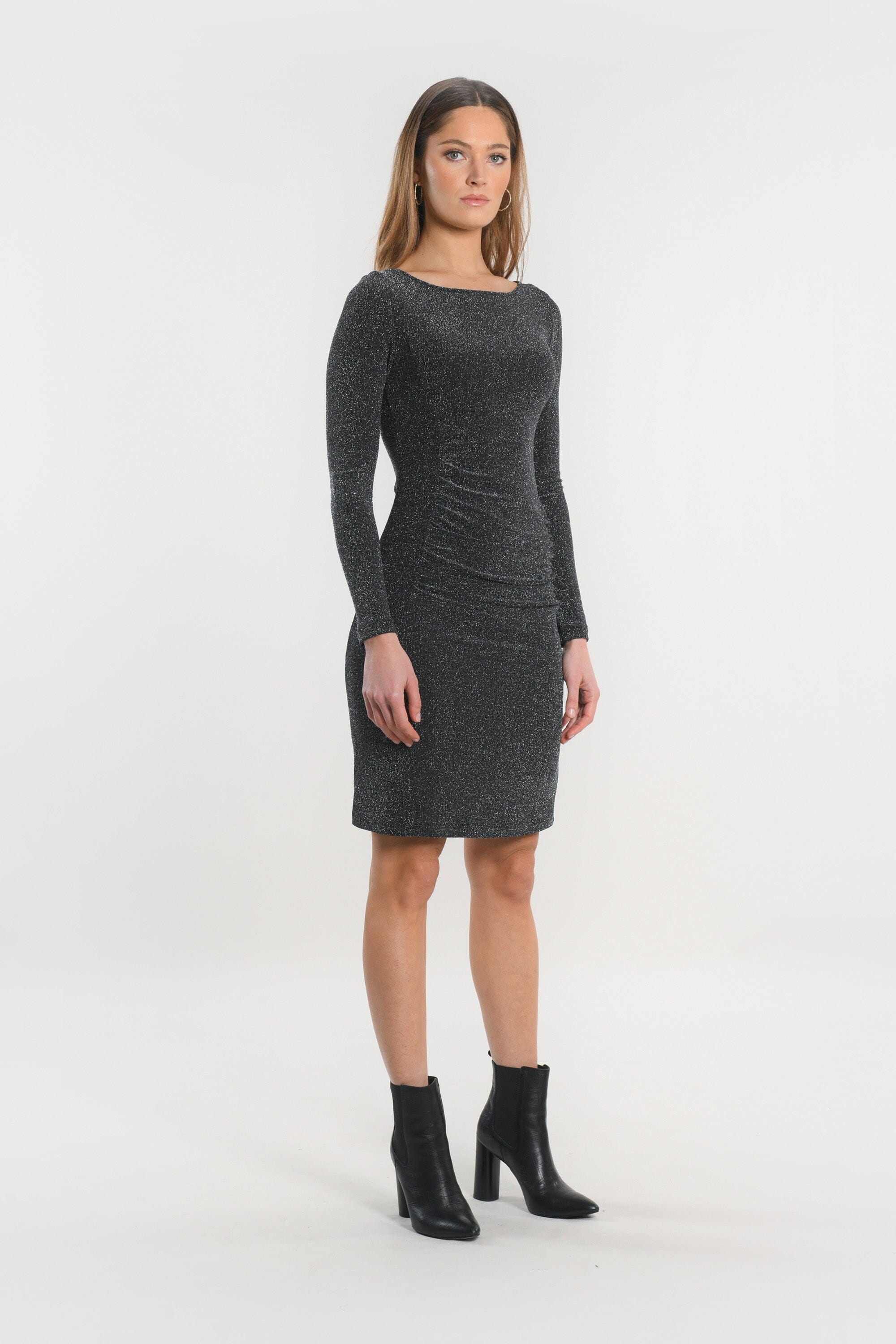 ROBE COURTE - SAYA - GRIS ROBE KOOKAI Mode Kookai