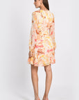 ROBE COURTE SERENA MULTI BEIGE ROBE kookai Mode Kookai
