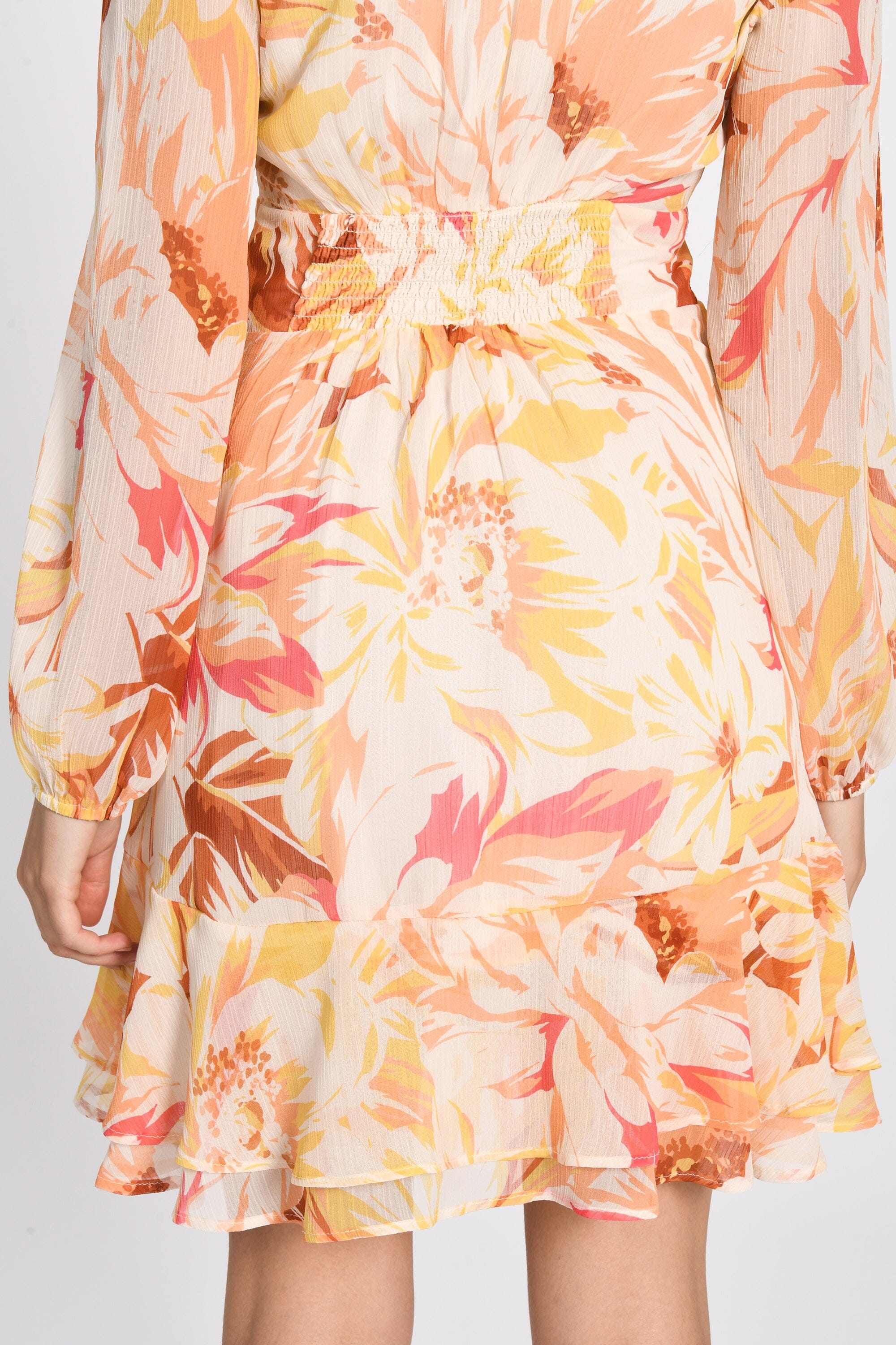 ROBE COURTE SERENA MULTI BEIGE ROBE kookai Mode Kookai