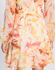 ROBE COURTE SERENA MULTI BEIGE ROBE kookai Mode Kookai