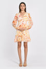 ROBE COURTE SERENA MULTI BEIGE ROBE kookai Mode Kookai