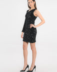 ROBE COURTE - TINA - NOIR ROBE NEW KOOKAI Mode Kookai