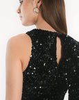 ROBE COURTE - TINA - NOIR ROBE NEW KOOKAI Mode Kookai