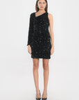 ROBE COURTE - TINA - NOIR ROBE NEW KOOKAI Mode Kookai