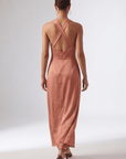 ROBE CROISEE - CAPRI - TERRACOTA ROBE NEW KOOKAI Mode Kookai