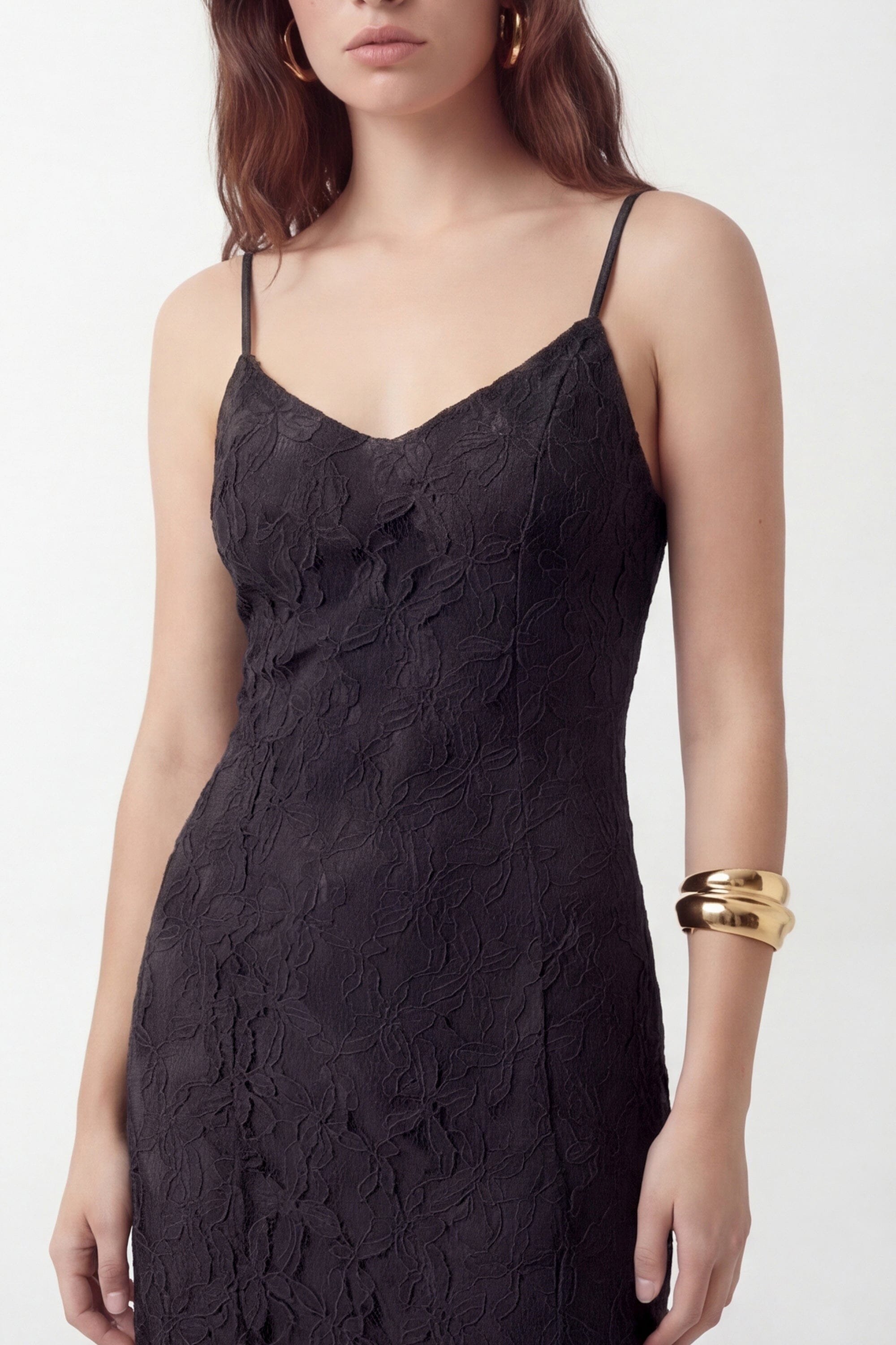 ROBE DENTELLE - CLAIRITY - NOIR ROBE NEW KOOKAI Mode Kookai