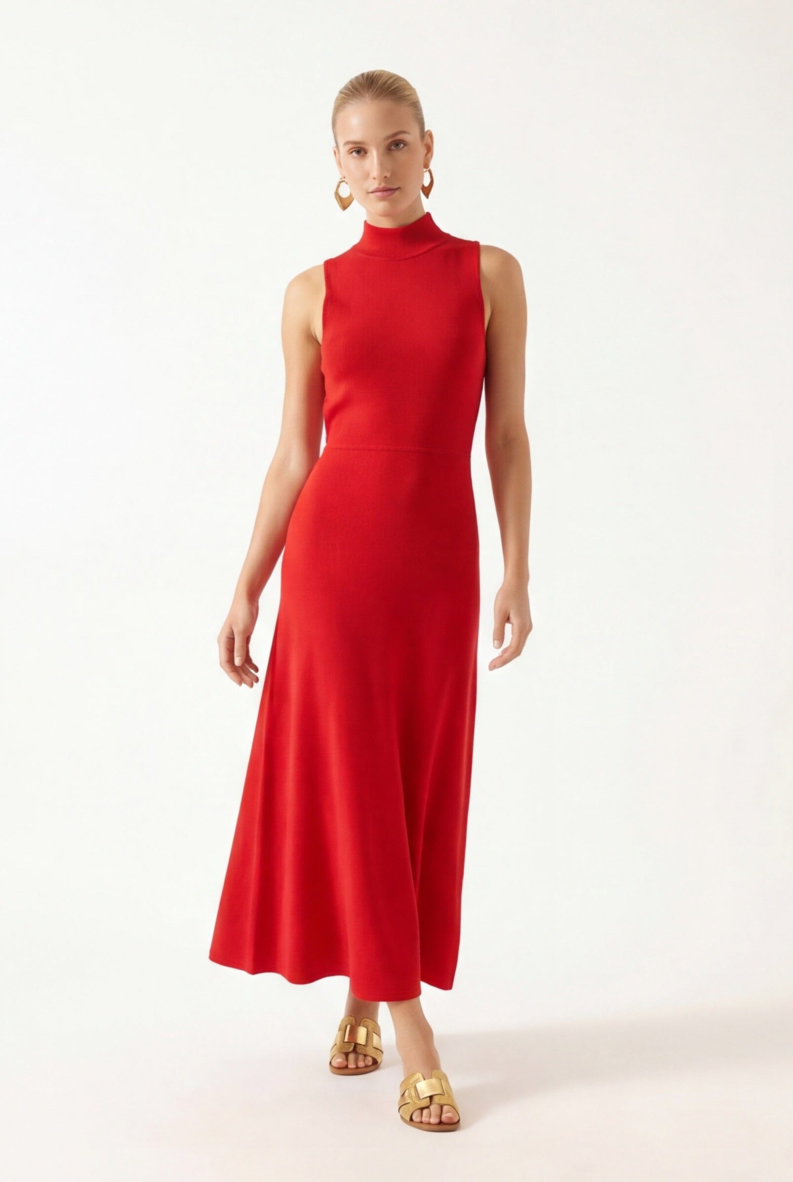ROBE DOS NU - BERTINE - ROUGE ROBE NEW KOOKAI Mode Kookai