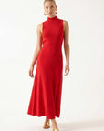 ROBE DOS NU - BERTINE - ROUGE ROBE NEW KOOKAI Mode Kookai