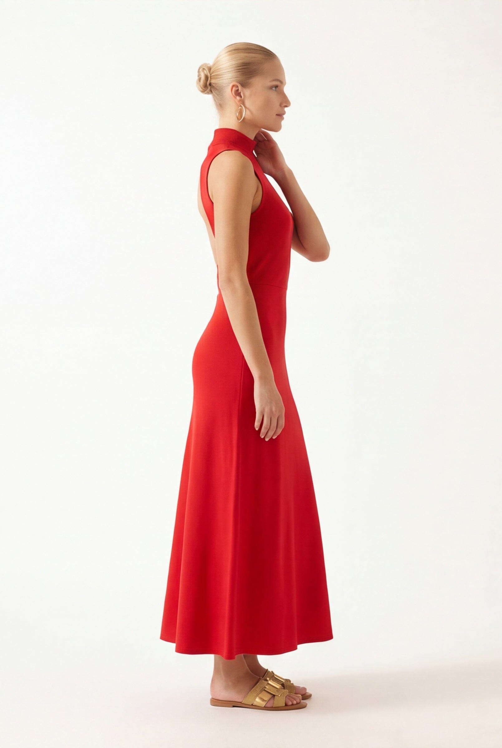 ROBE DOS NU - BERTINE - ROUGE ROBE NEW KOOKAI Mode Kookai