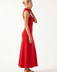 ROBE DOS NU - BERTINE - ROUGE ROBE NEW KOOKAI Mode Kookai