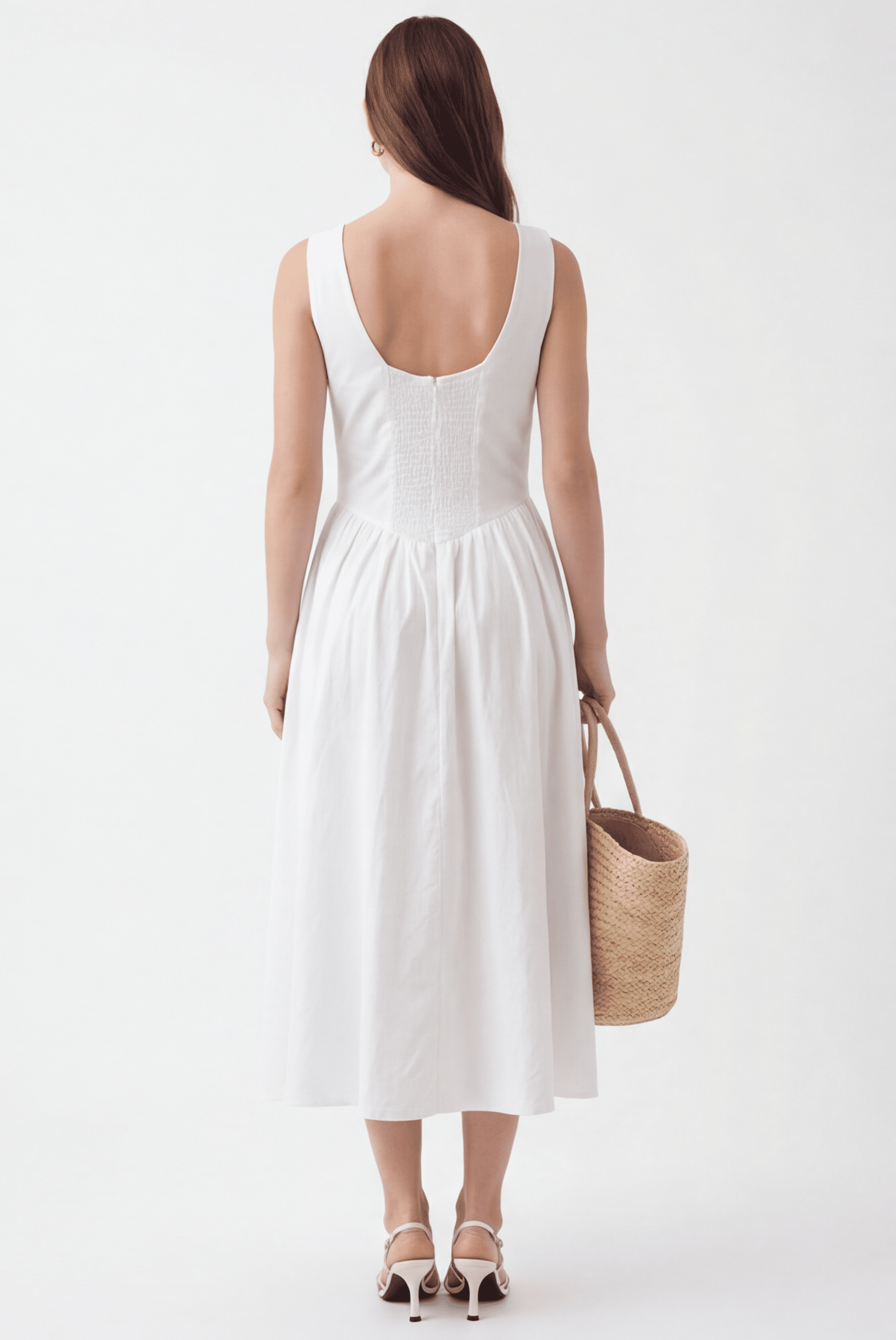 ROBE DOS NUS - CELIA - BLANC ROBE NEW KOOKAI Mode Kookai