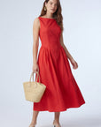 ROBE DOS NUS - CELIA - ROUGE ROBE NEW KOOKAI Mode Kookai
