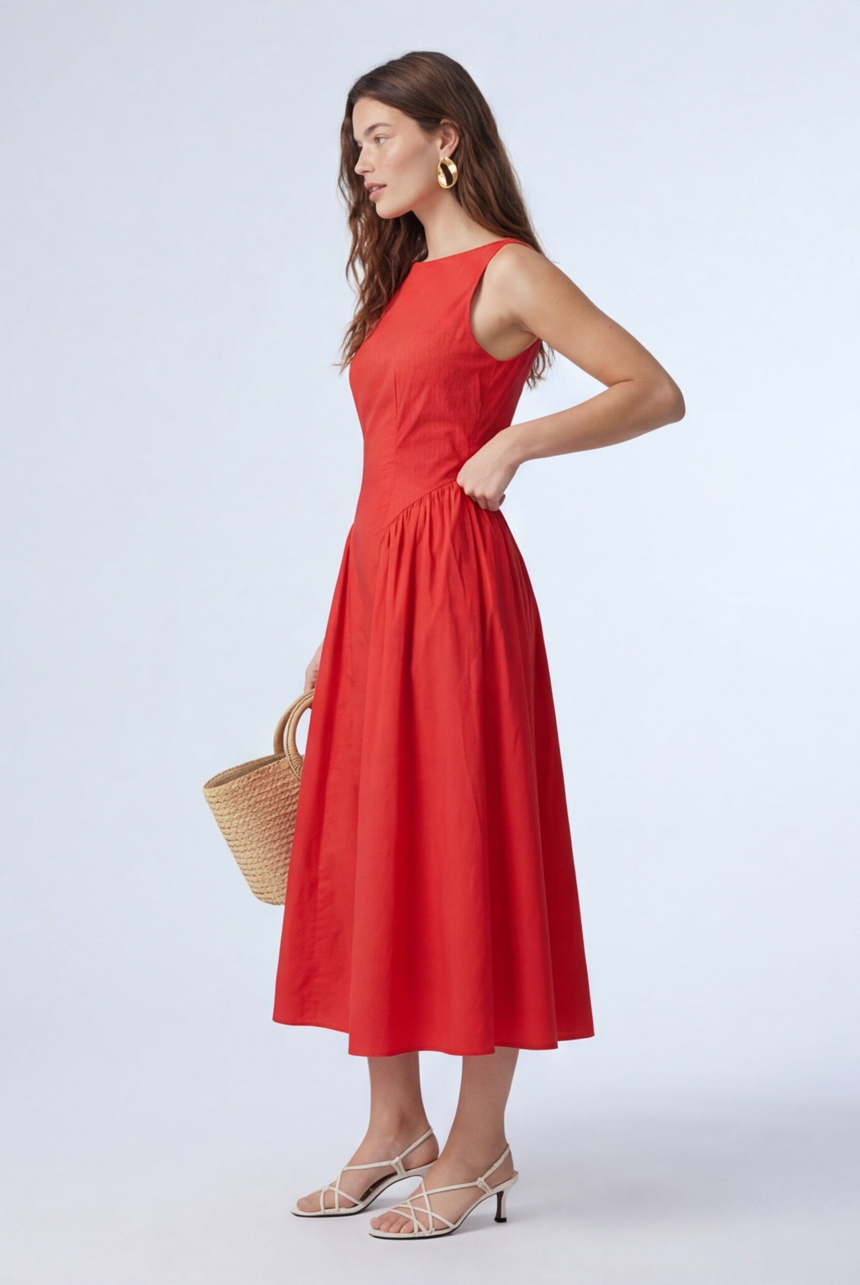 ROBE DOS NUS - CELIA - ROUGE ROBE NEW KOOKAI Mode Kookai