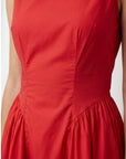 ROBE DOS NUS - CELIA - ROUGE ROBE NEW KOOKAI Mode Kookai
