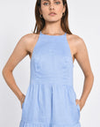ROBE EN LIN MIDI TAHIA BLUE BELL ROBE KOOKAI Mode Kookai