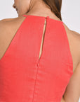 ROBE EN LIN MIDI TAHIA STRAWBERRY ROBE KOOKAI Mode Kookai