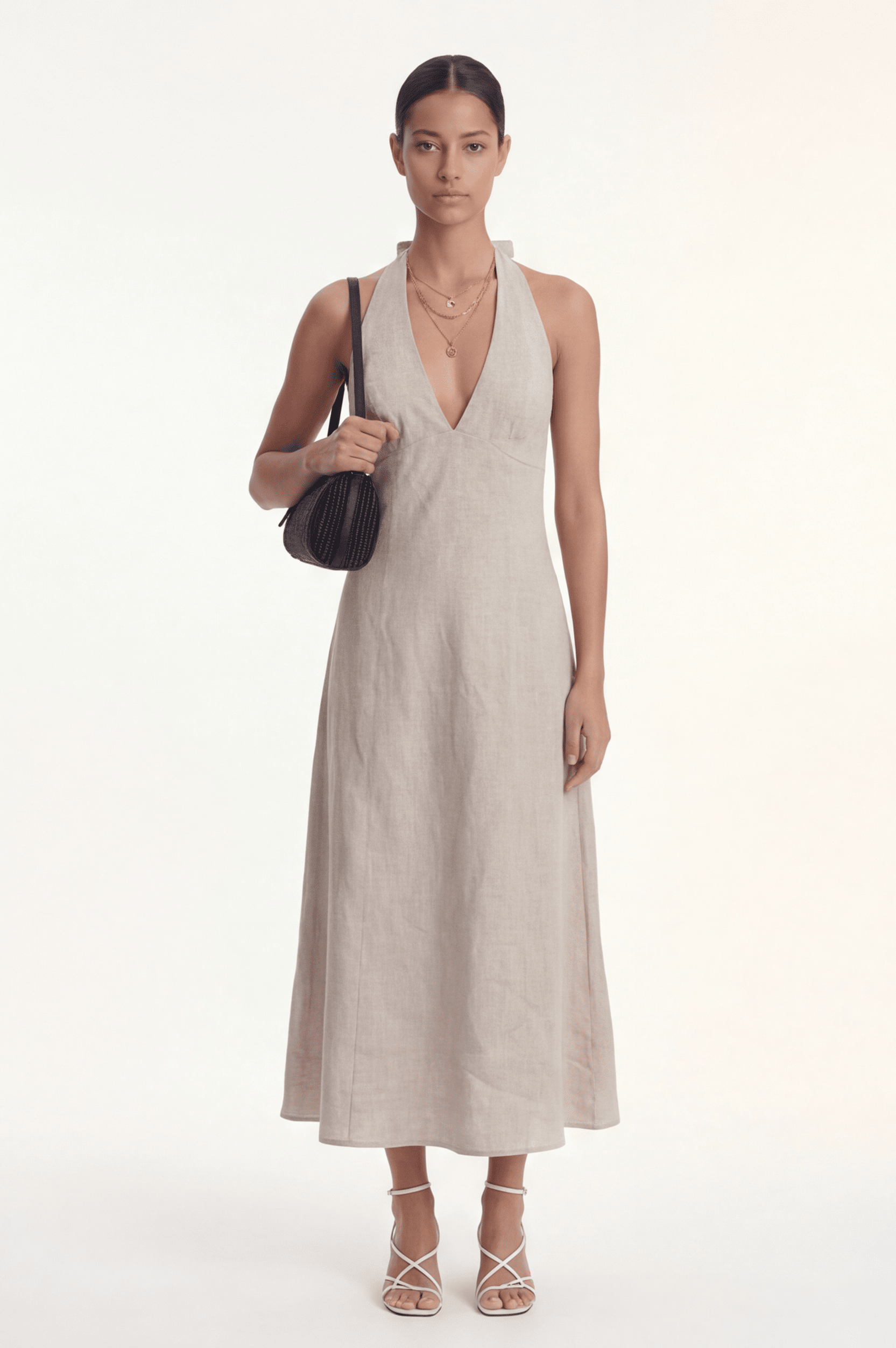 ROBE EVASEE - CHELSEA - NATUREL ROBE NEW KOOKAI Mode Kookai
