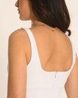 ROBE FINES BRETELLES - BLANC - ALBA ROBE NEW KOOKAI Mode Kookai