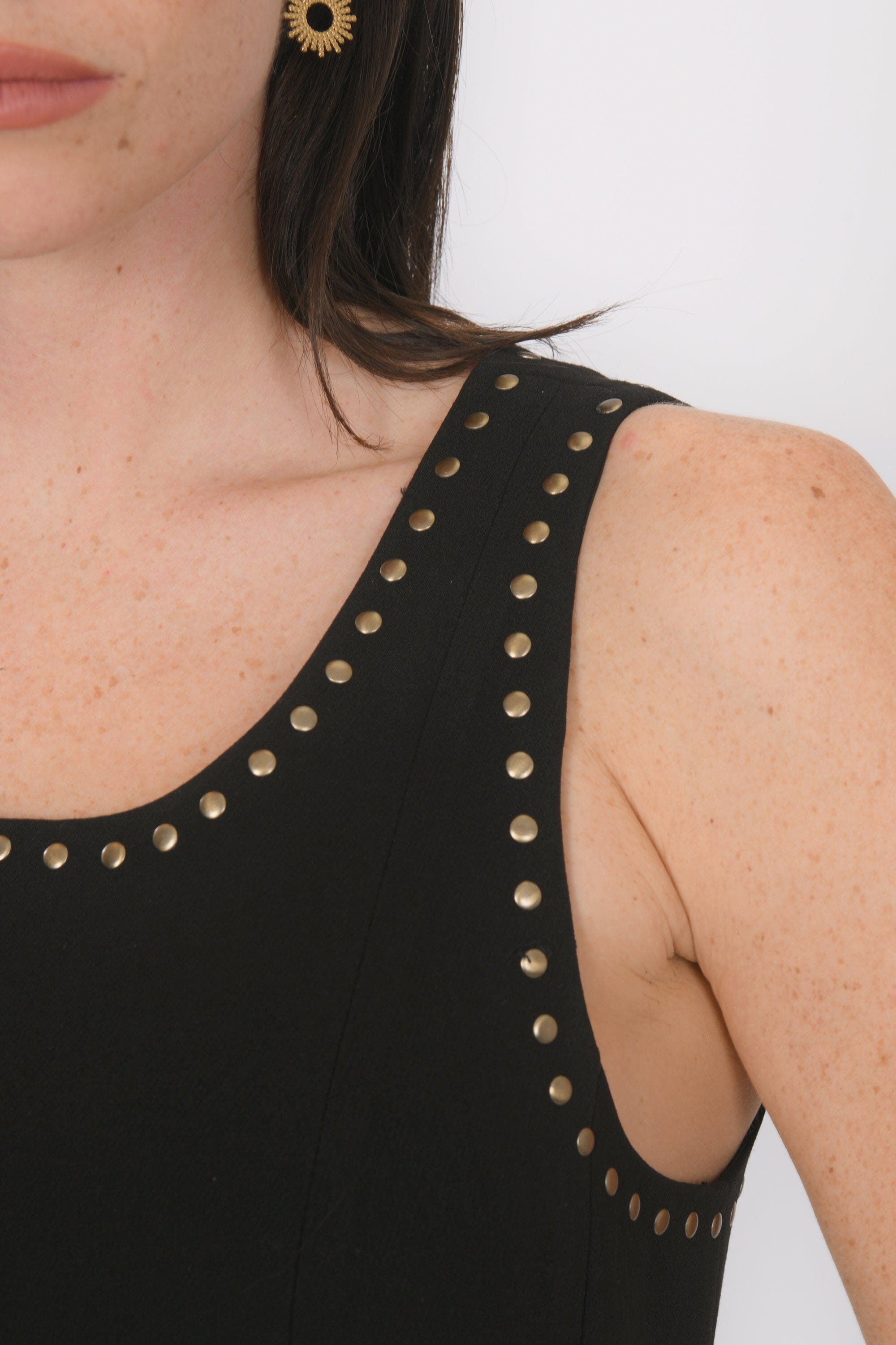 ROBE GODET - BROOKLYN - NOIR ROBE NEW KOOKAI Mode Kookai