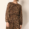 ROBE LEOPARD - CARAMEL - AZELIA ROBE NEW KOOKAI Mode Kookai