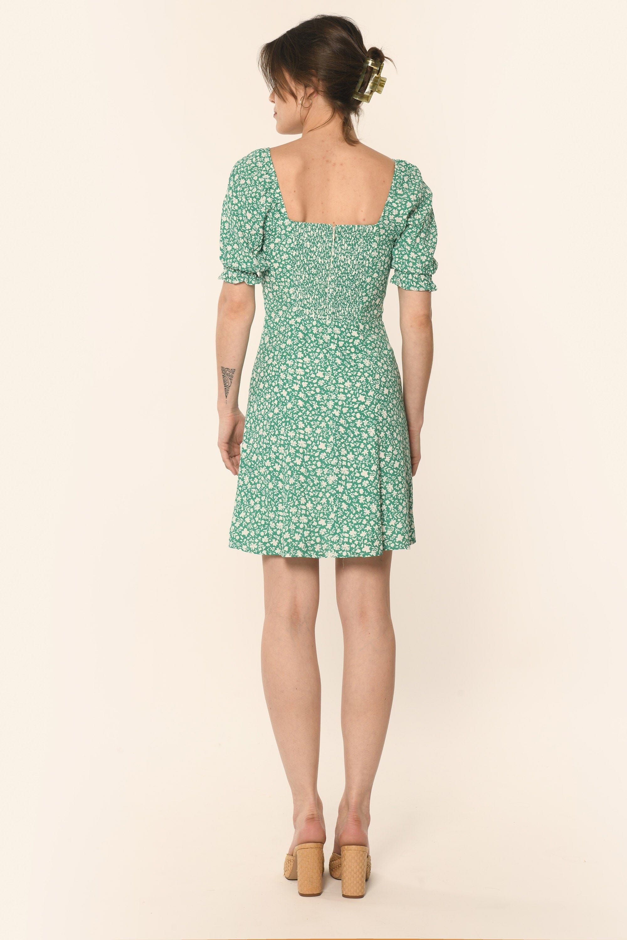ROBE LIBERTY - VERT - AURELE ROBE NEW KOOKAI Mode Kookai