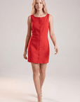ROBE LIN - CHELSEA - GRENAT ROBE NEW KOOKAI Mode Kookai