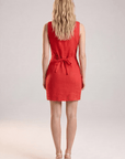ROBE LIN - CHELSEA - GRENAT ROBE NEW KOOKAI Mode Kookai