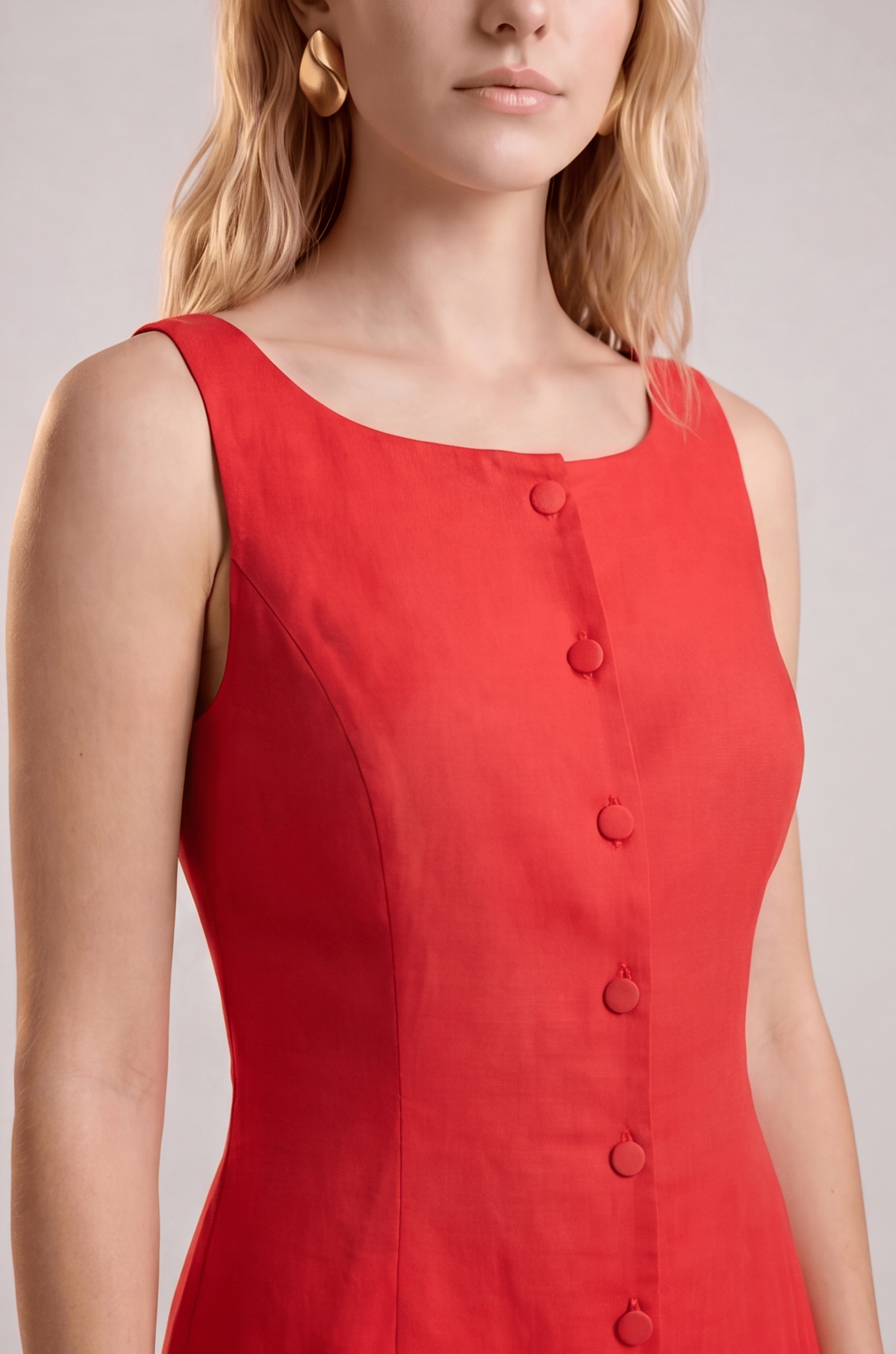 ROBE LIN - CHELSEA - GRENAT ROBE NEW KOOKAI Mode Kookai