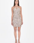 ROBE LINDSAY SEQUINS CHAMPAGNE ROBE KOOKAI Mode Kookai