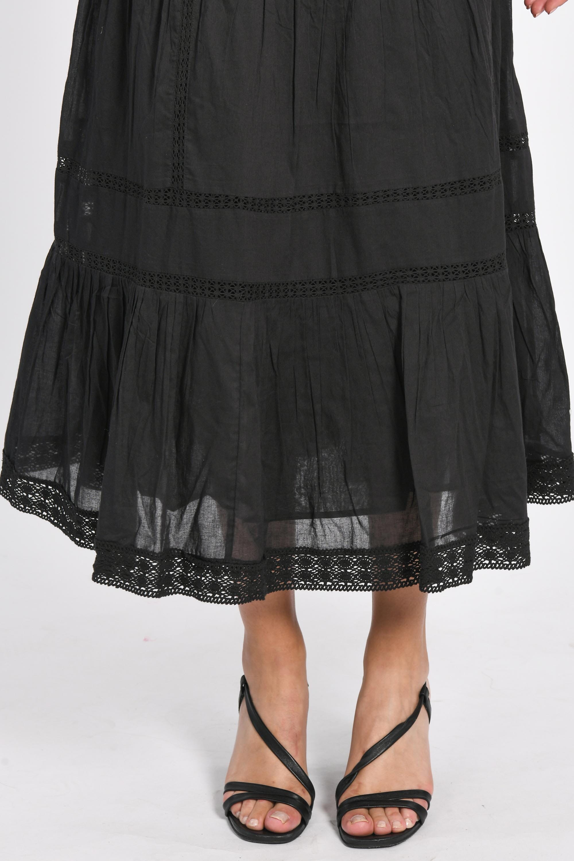ROBE LONGUE ABBY BLACK ROBE KOOKAI Mode Kookai
