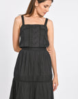 ROBE LONGUE ABBY BLACK ROBE KOOKAI Mode Kookai