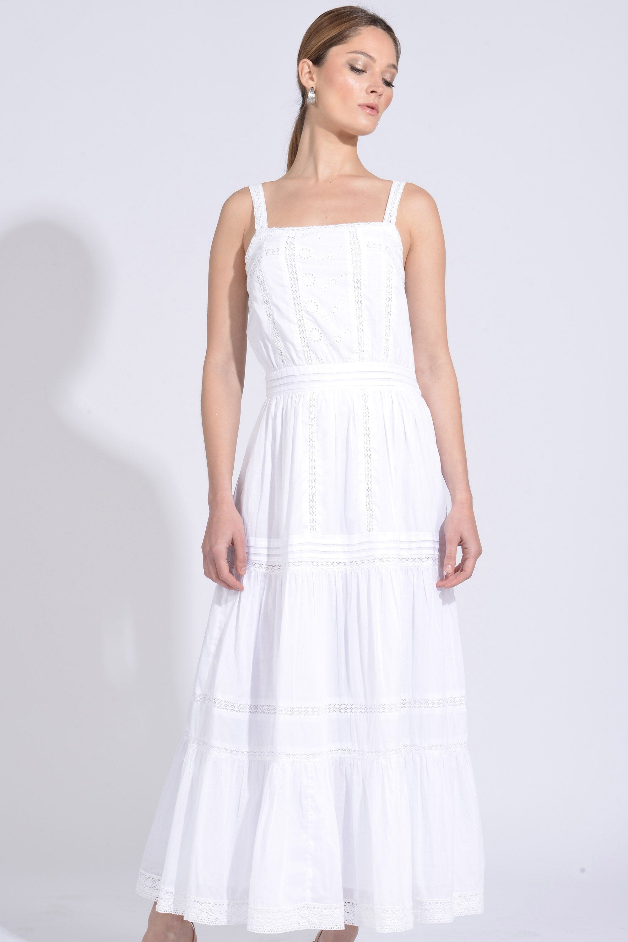 ROBE LONGUE ABBY BLANC ROBE KOOKAI Mode Kookai