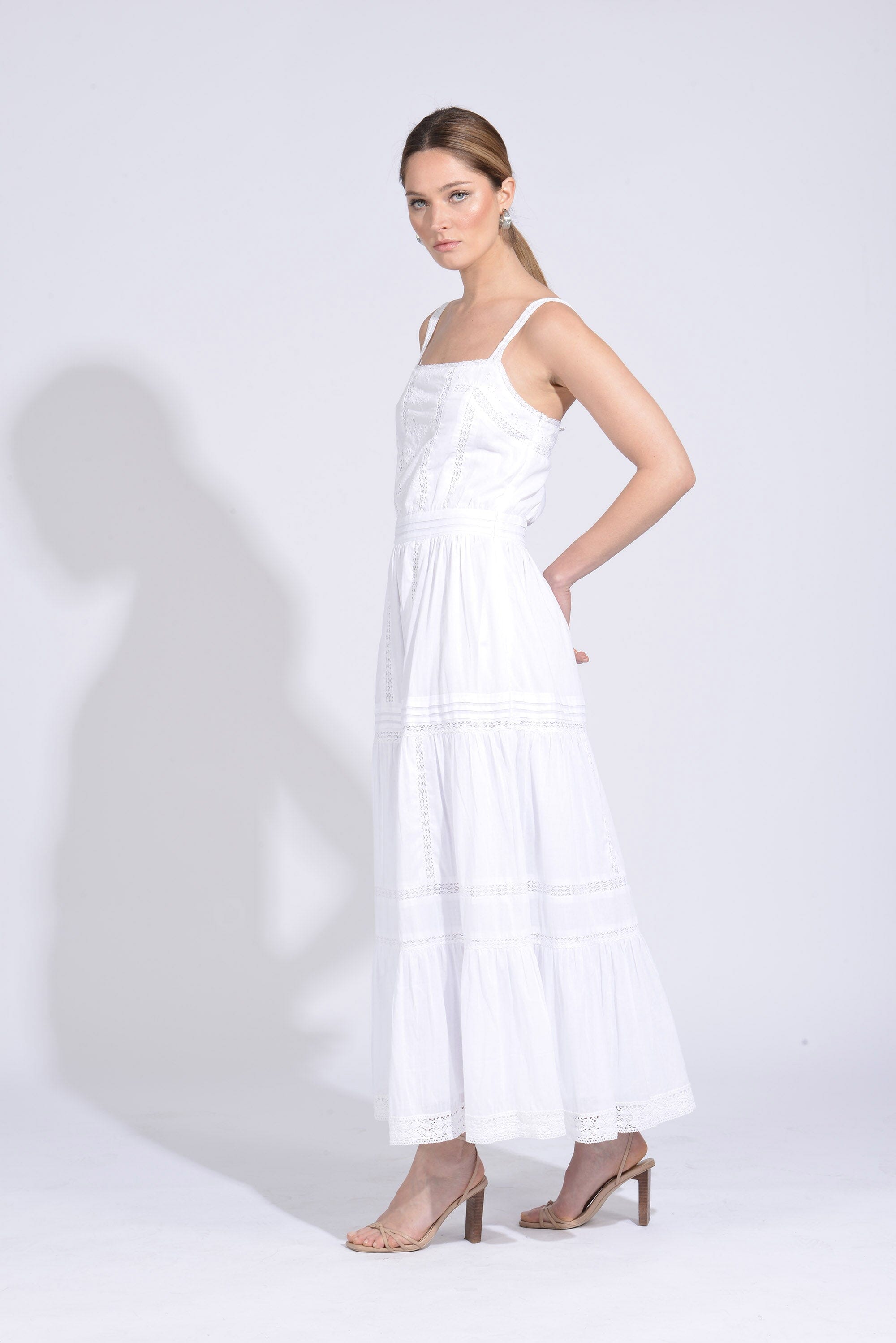 ROBE LONGUE ABBY BLANC ROBE KOOKAI Mode Kookai