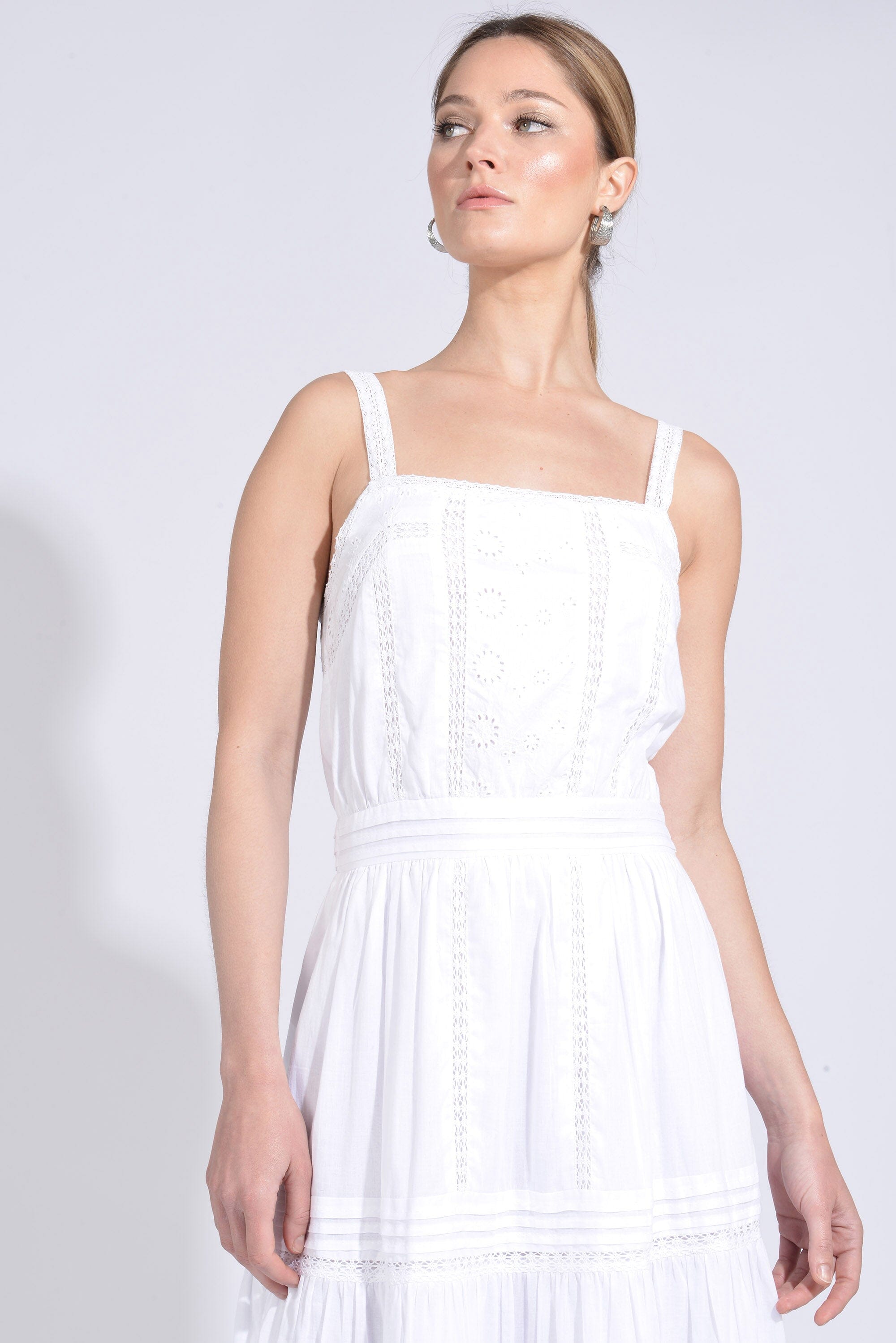 ROBE LONGUE ABBY BLANC ROBE KOOKAI Mode Kookai