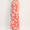 ROBE LONGUE - ADELAIDE - ORANGE ROBE NEW KOOKAI Mode Kookai