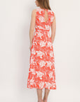 ROBE LONGUE - ADELAIDE - ORANGE ROBE NEW KOOKAI Mode Kookai