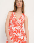 ROBE LONGUE - ADELAIDE - ORANGE ROBE NEW KOOKAI Mode Kookai