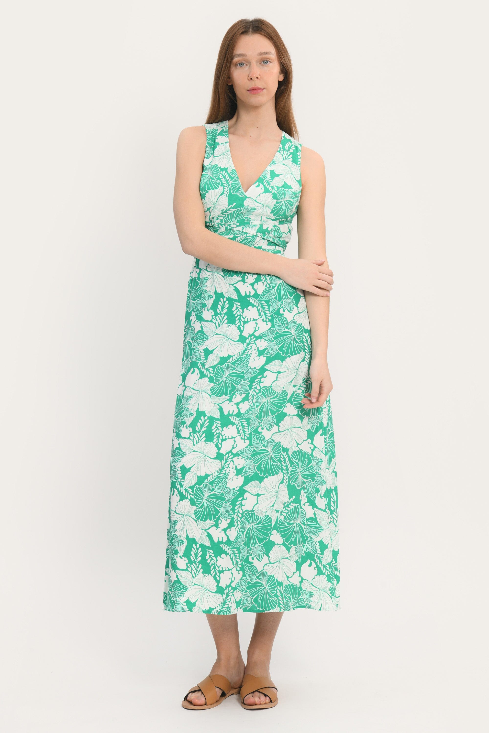 ROBE LONGUE - ADELAIDE - VERTE ROBE NEW KOOKAI Mode Kookai