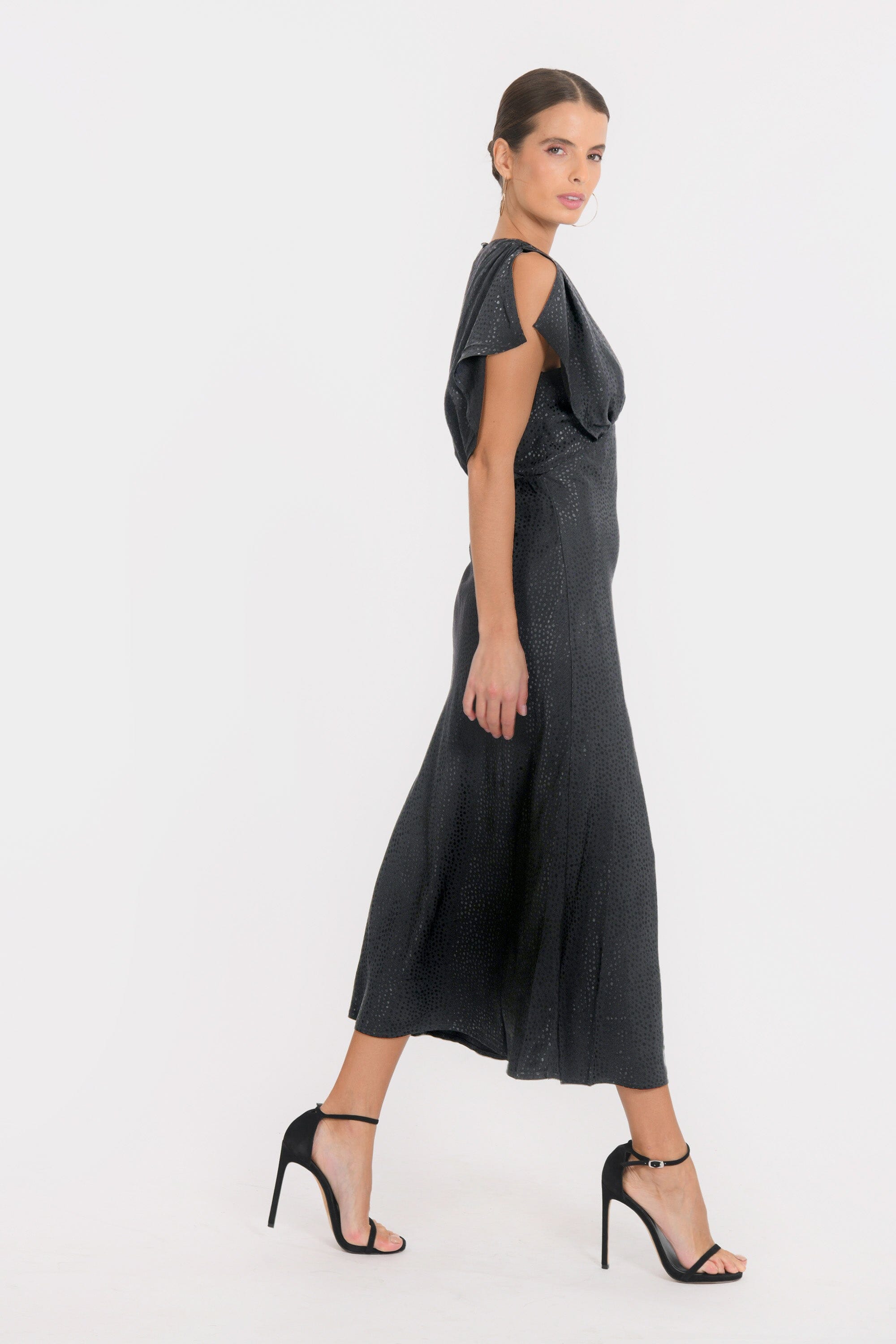 ROBE LONGUE - BAKER - NOIR ROBE NEW KOOKAI Mode Kookai