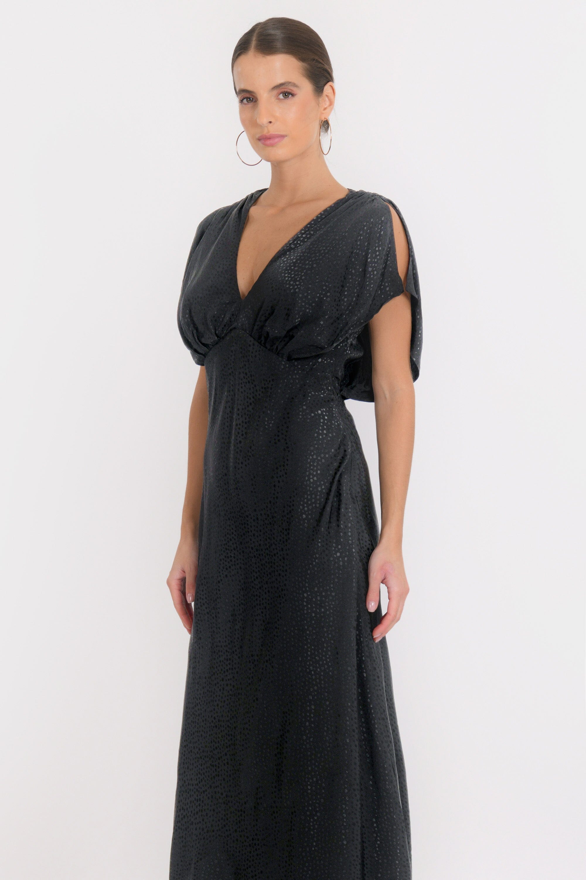ROBE LONGUE - BAKER - NOIR ROBE NEW KOOKAI Mode Kookai