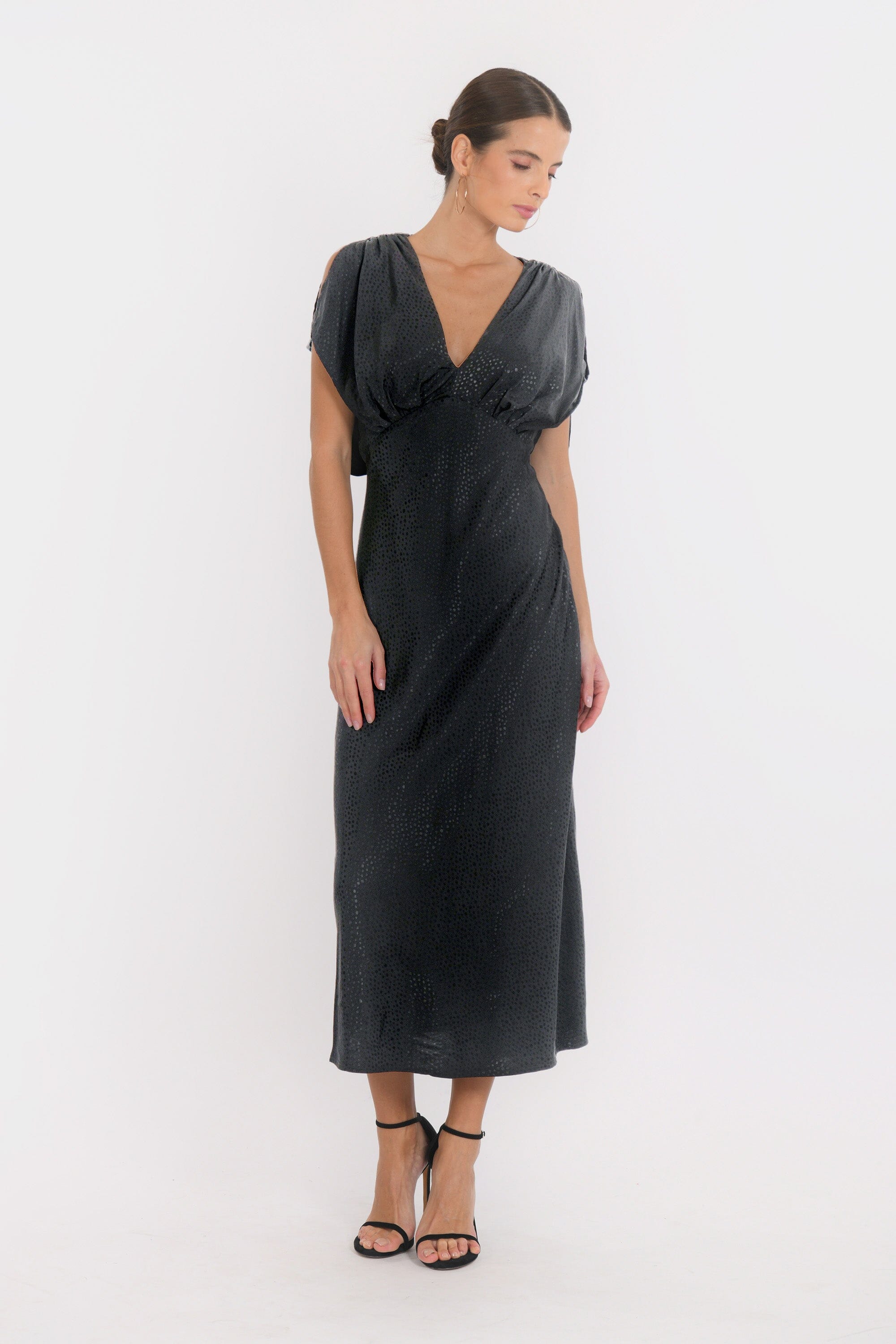 ROBE LONGUE - BAKER - NOIR ROBE NEW KOOKAI Mode Kookai