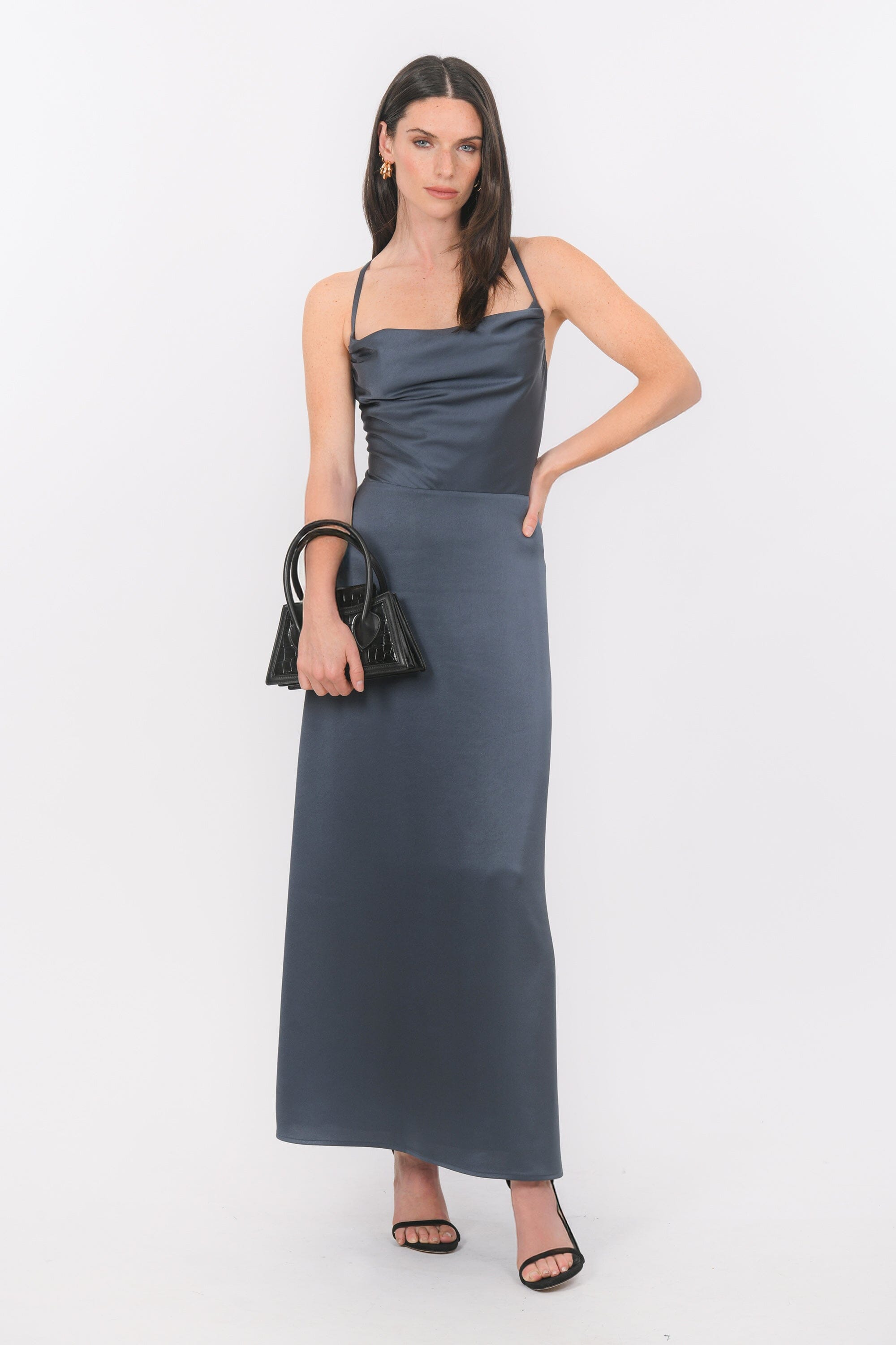 ROBE LONGUE - BAMBOU - CARBONE ROBE NEW KOOKAI Mode Kookai