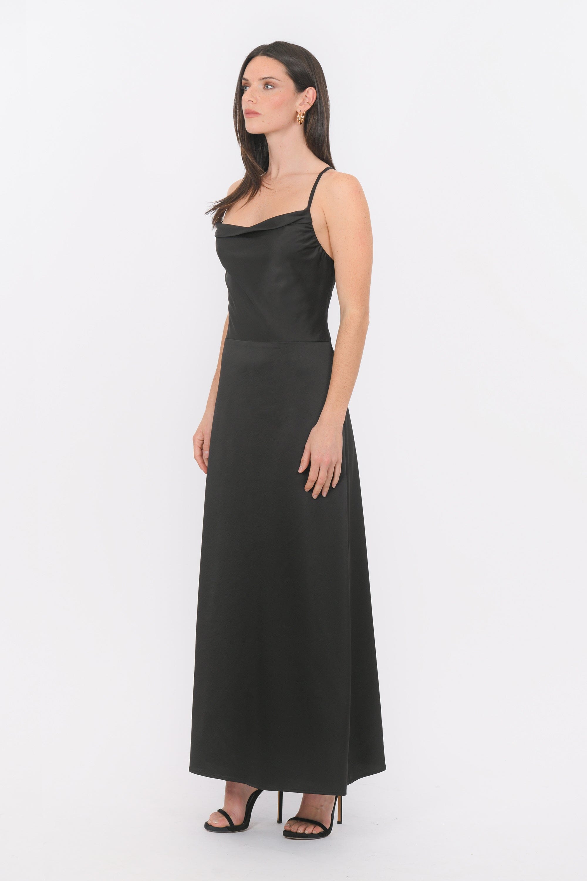 ROBE LONGUE - BAMBOU - NOIR ROBE NEW KOOKAI Mode Kookai